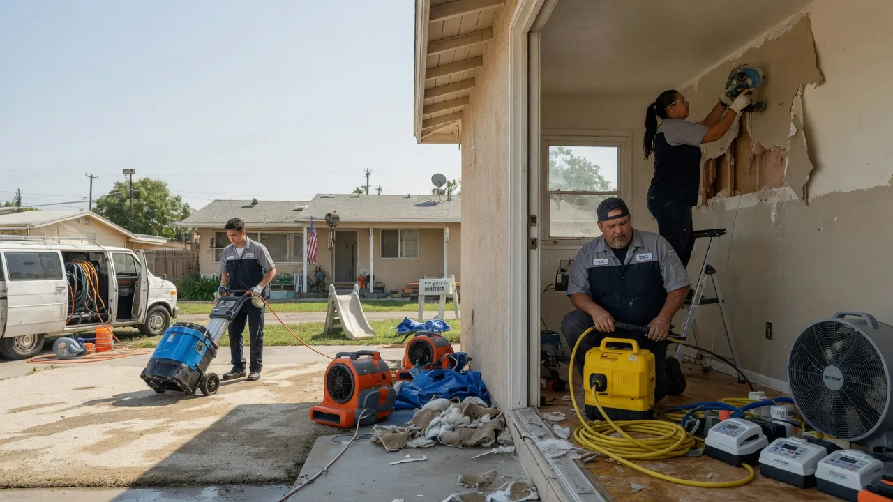 Water Damage Restoration in Porterville, CA near me